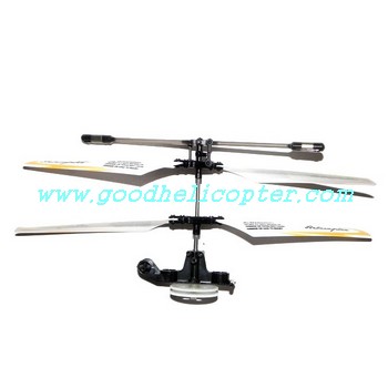 dfd-f101-f101a-f101b helicopter parts body set + balance bar + main blades (yellow color) - Click Image to Close